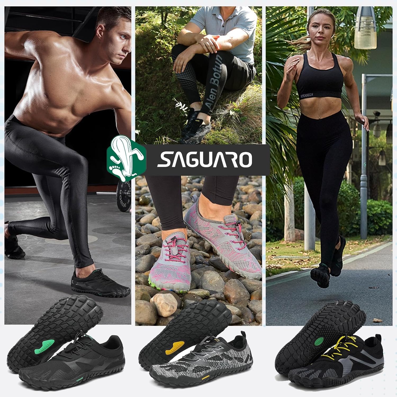 Thumbnail 5 de SAGUARO Barfußschuhe Outdoor für 36–48