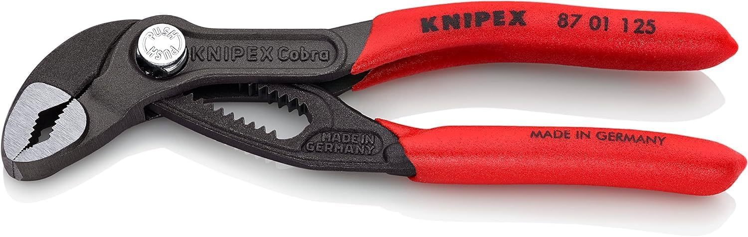 Thumbnail 6 de KNIPEX Cobra Wasserpumpenzange 250 mm (87 02 250) – Feinverstellung per Knopfdruck