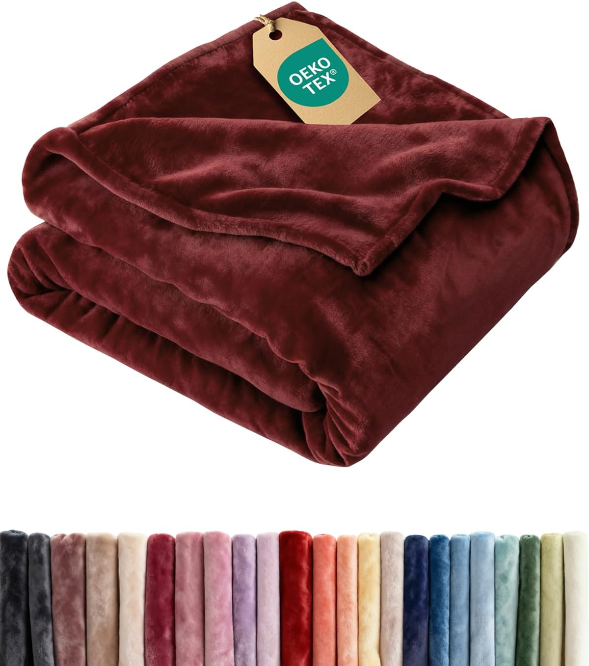 Ultra Soft Fleece Blanket Queen Size: Cozy, Lightweight Luxury for Any Space