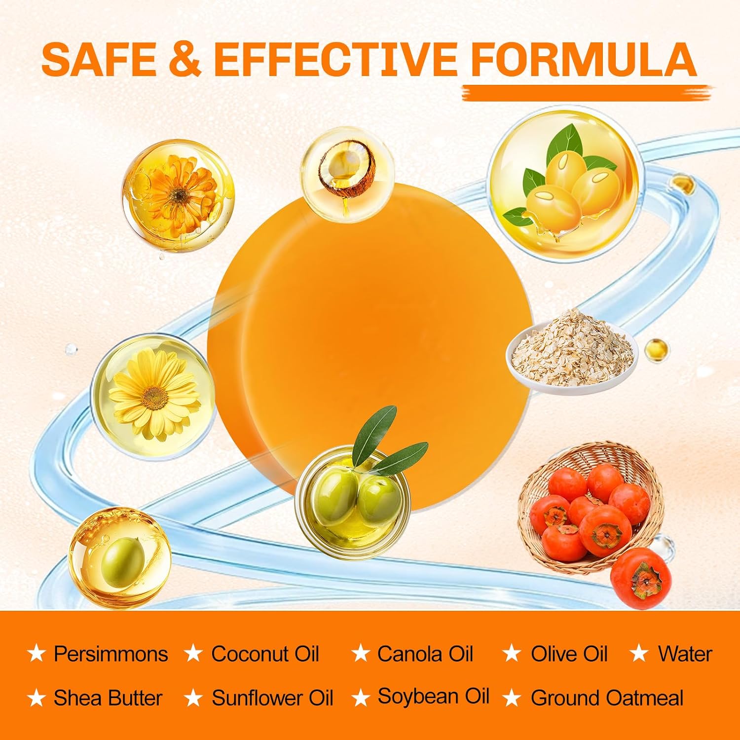 Detalle 2 de NXPPYY Persimmon Soap 8-Piece Set
