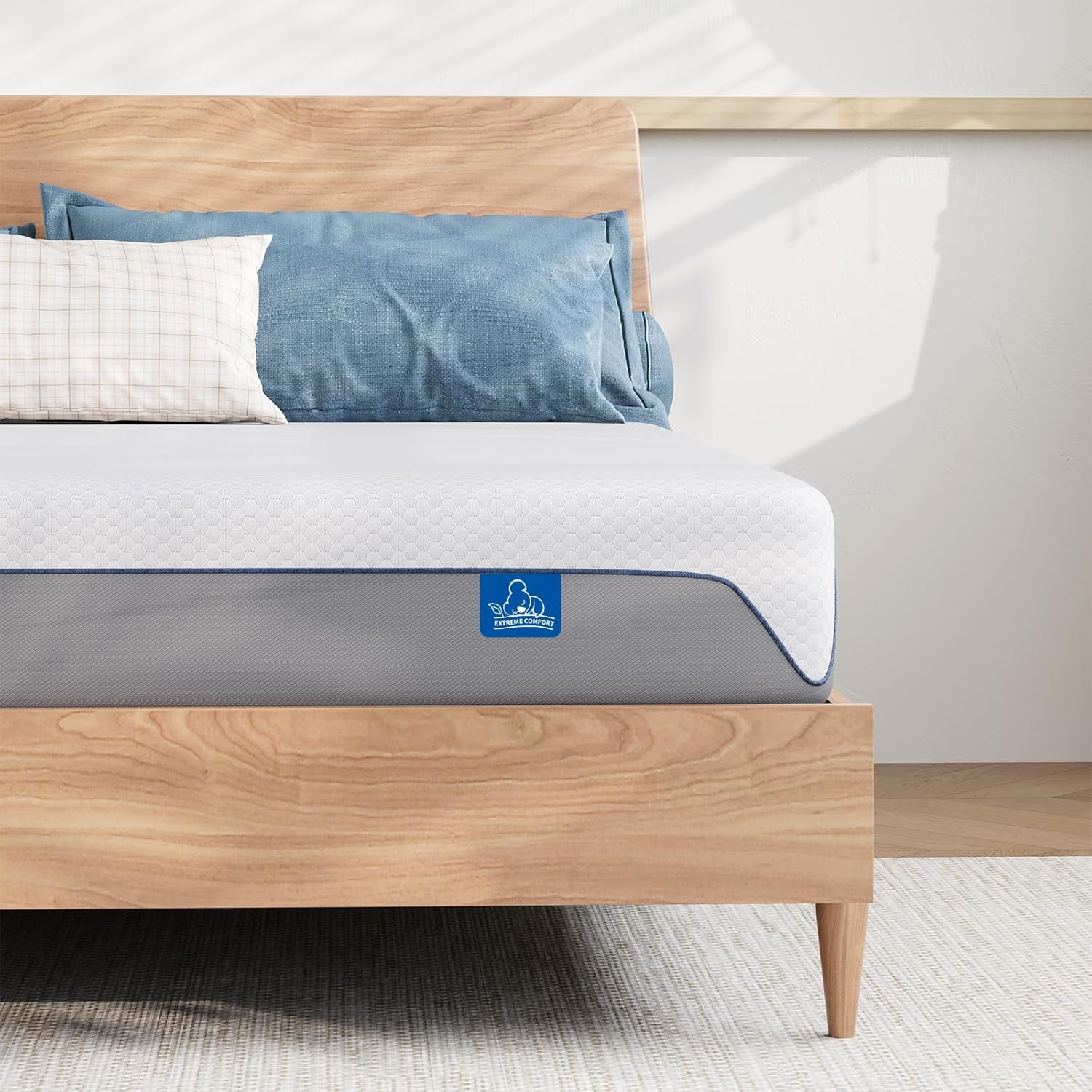 Detalle de Doubleslee Memory Foam Mattress 8 Inch
