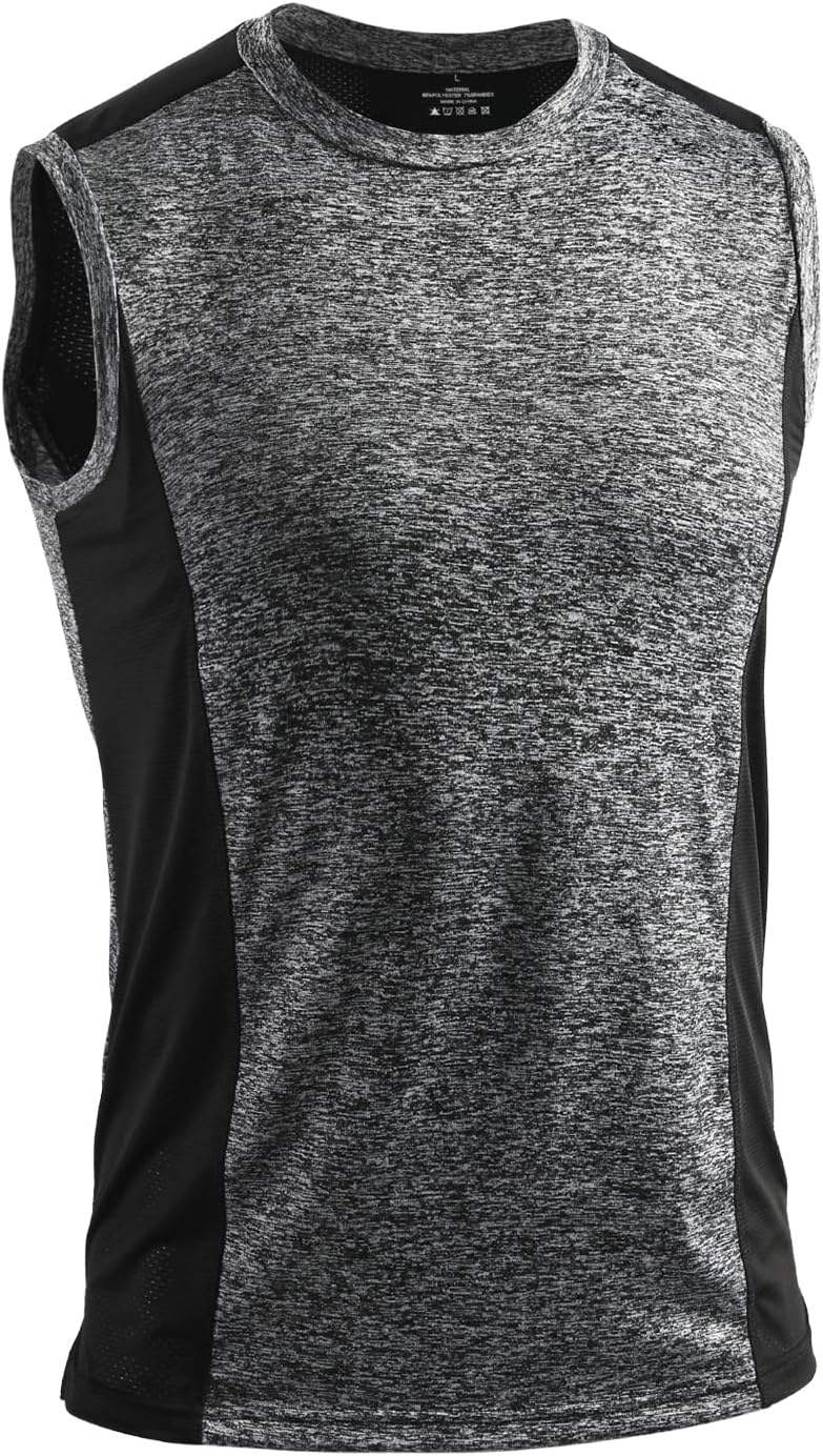 Thumbnail 6 de Komfokore Herren Tank Tops 1/4er Pack – Atmungsaktive, schnelltrocknende Muskelshirts