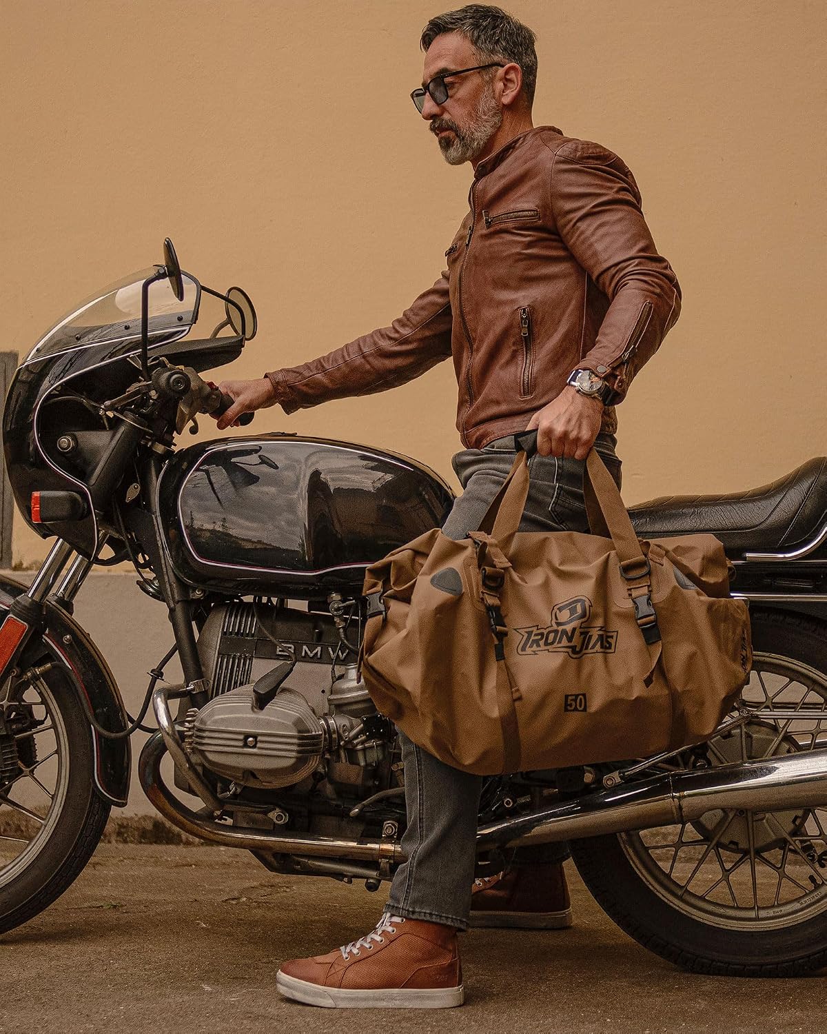Thumbnail 6 de IRON JIA’S Motorradtasche Gepäckrolle 70L – wasserdicht mit rollversiegeltem Verschluss