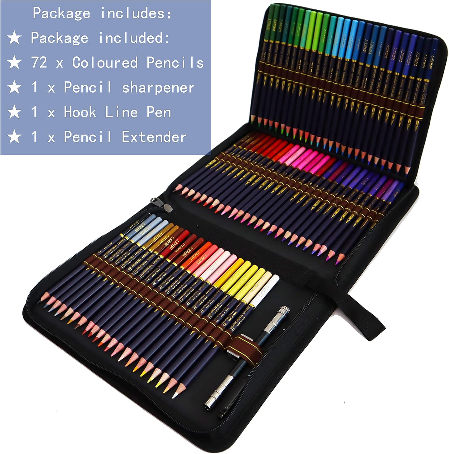 Thumbnail 1 de QUER Matite colorate 72 colori 🎨