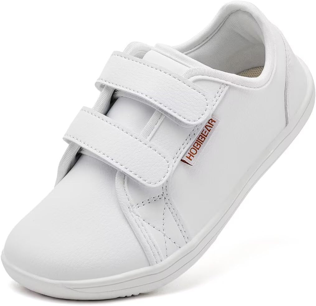 Detalle de HOBIBEAR Kids Wide Barefoot Shoes for Boys & Girls – Minimalist School, Trail & Walking Trainers