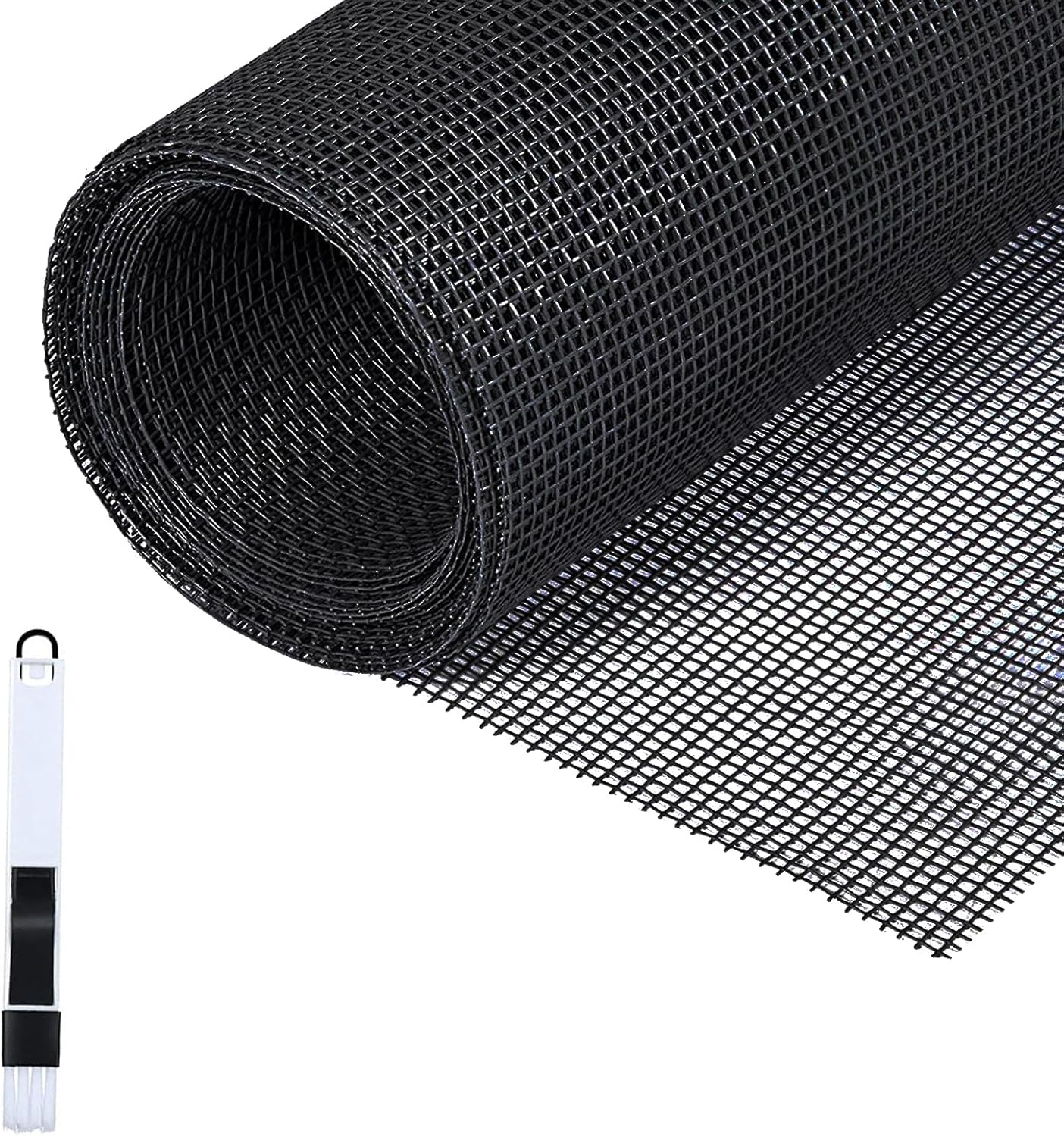 Fillis Moustiquaire de fenêtre 150x500 cm noir