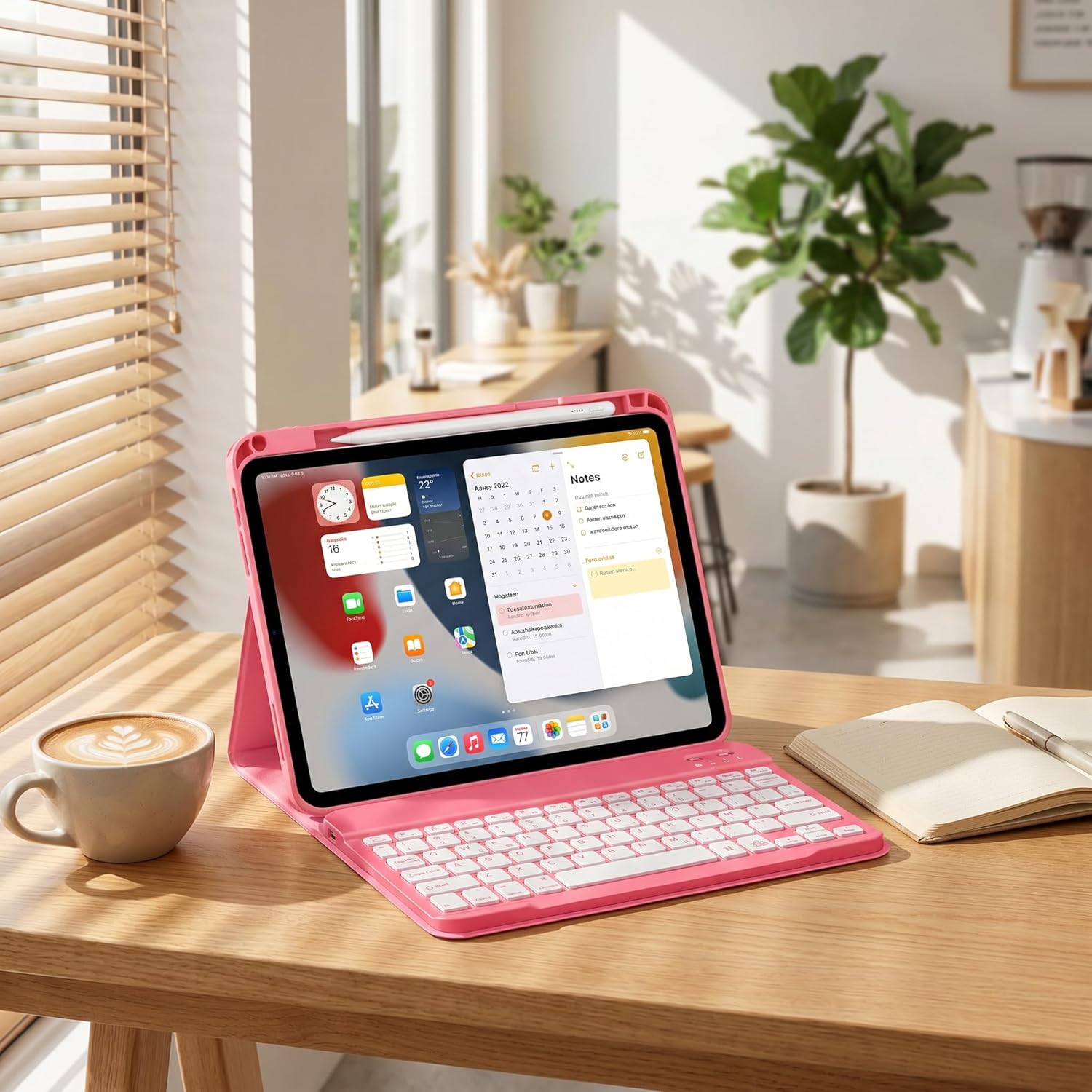 Detalle 1 de iPad Tastatur-Hülle A16 mit 7 Farben
