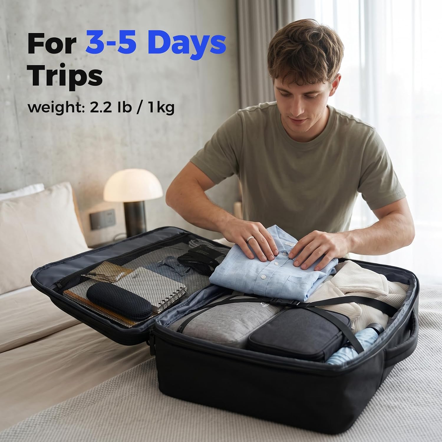 Thumbnail 2 de MATEIN Carry on Backpack: Extra Large Expandable Travel Companion