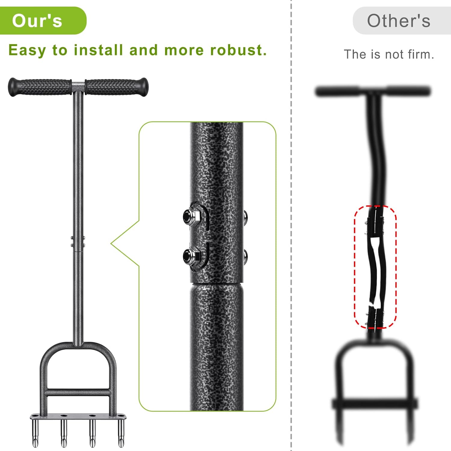 Detalle 2 de Dolibest Lawn Core Aerator 93cm