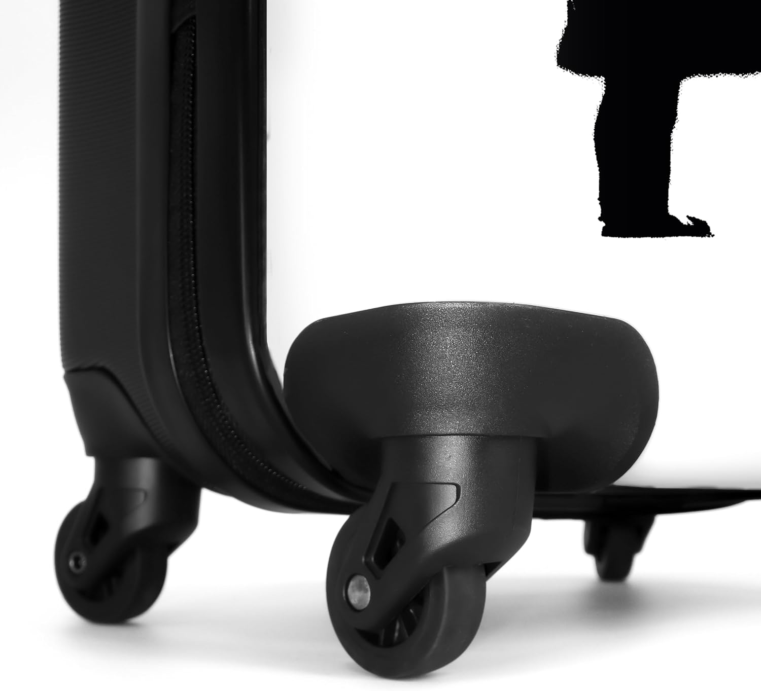 Detalle 2 de NoBoringSuitcases.com ✈️ Maleta rígida con 4 ruedas y TSA