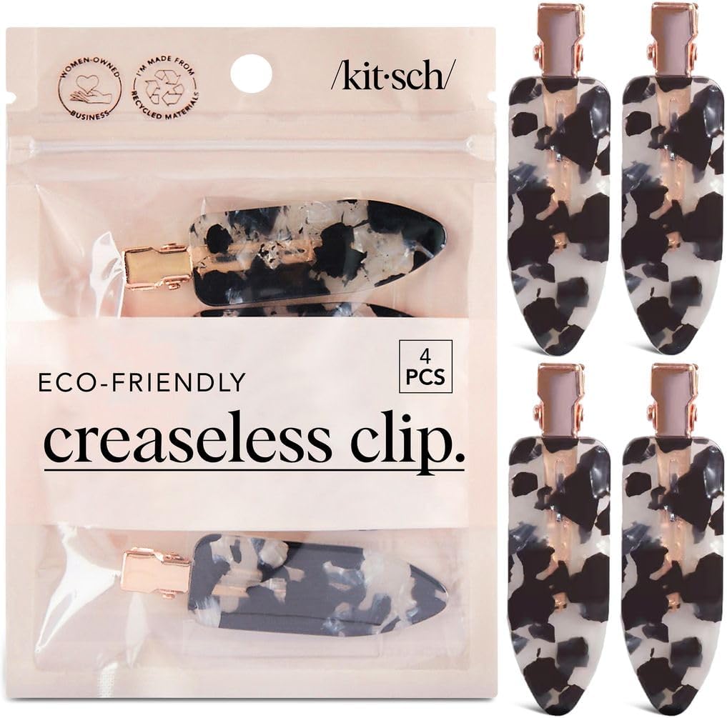 Detalle de Kitsch hair clips, recycled acrylic