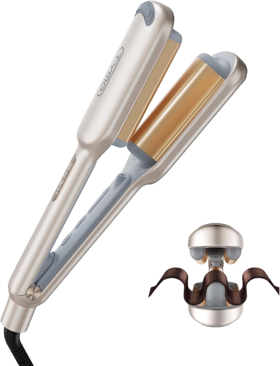 Thumbnail 6 de TYMO ROVY Welleneisen 32 mm Lockenstab für große Locken 🎀