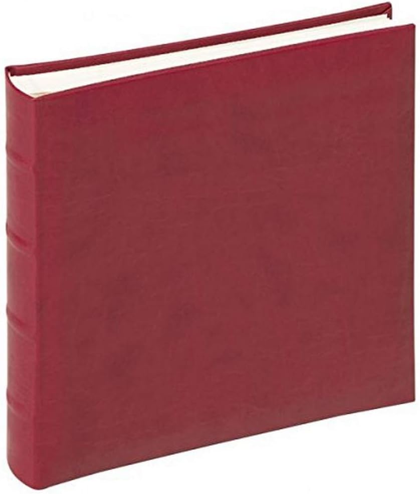 Thumbnail 5 de Walther design Fotoalbum Weinrot 29 × 32 cm – Kunstleder, erhabene Bünde, FA-372-R