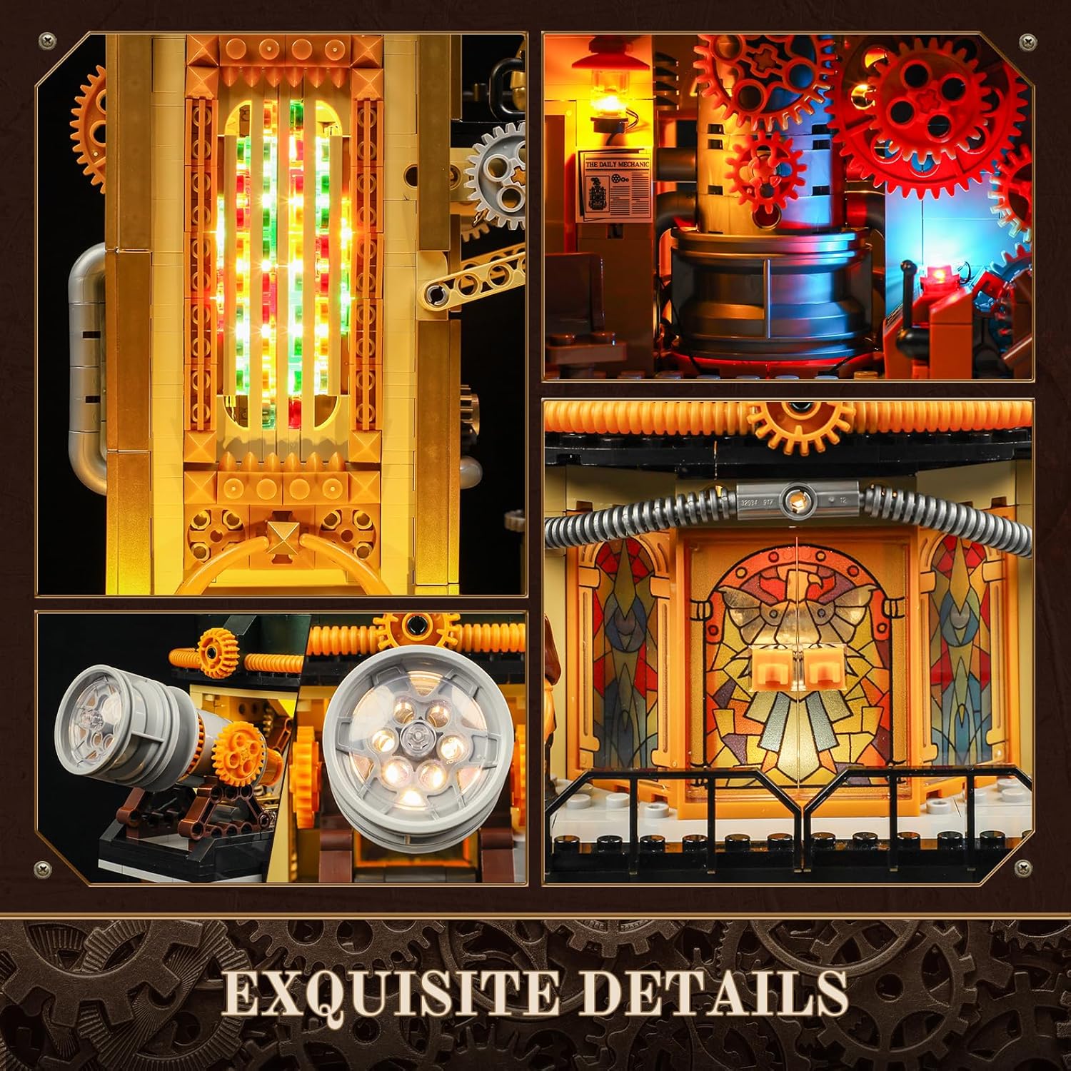 Thumbnail 2 de FUNWHOLE Steampunk Observatoire 2744 pièces 📷