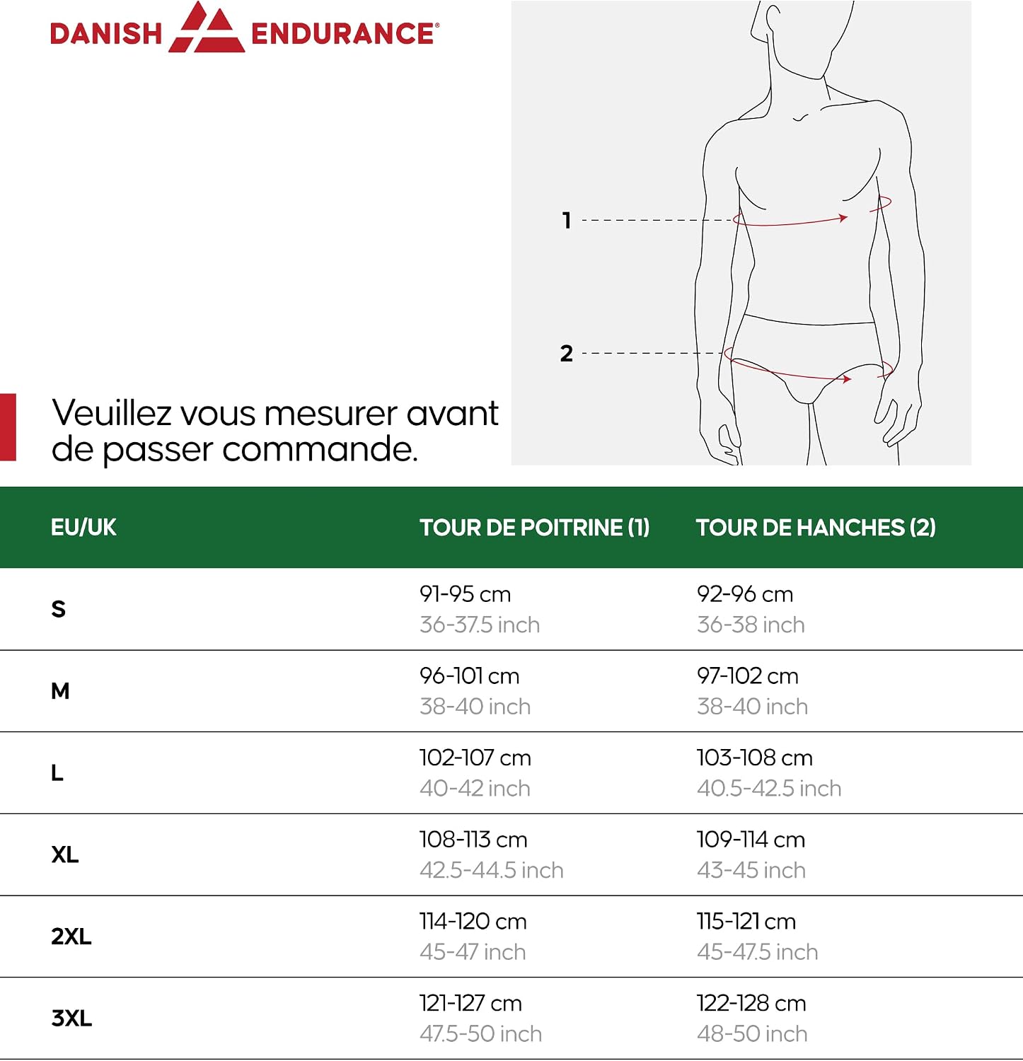 Thumbnail 5 de DANISH ENDURANCE T Shirt Sport Technique