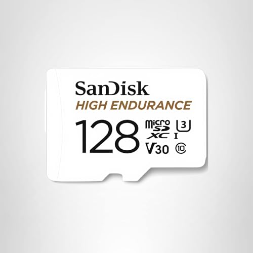 Detalle 1 de Sandisk 128GB High Endurance Video microSDXC Card with Adapter (SDSQQNR-128G-GN6IA)