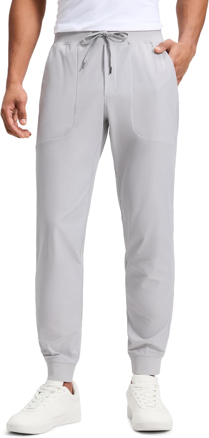 Detalle de CRZ YOGA joggers da golf da uomo: comfort traspirante e fit elasticizzato