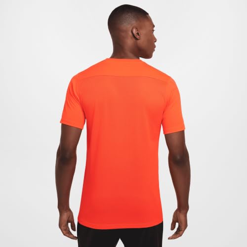 Detalle de Nike M Nk Dry Park VII Jsy Ss - Camiseta de Manga Corta para Hombre en Rojo