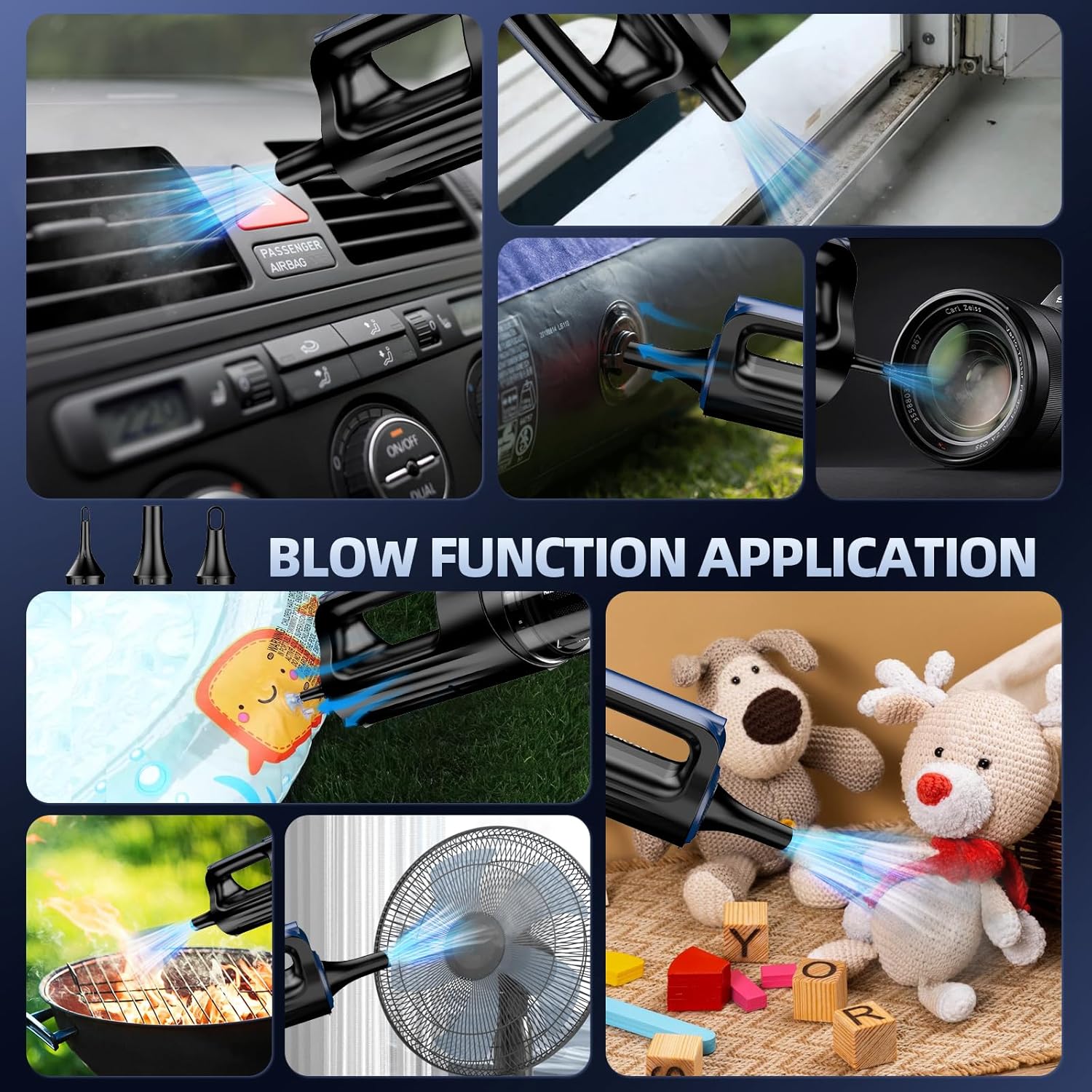 Thumbnail 4 de MONOZEL Car Vacuum 18000Pa handheld vacuum