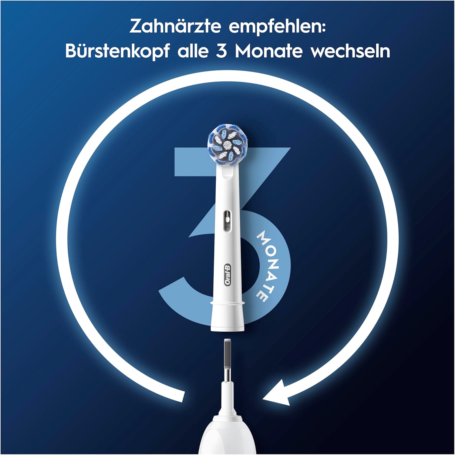 Thumbnail 6 de Oral-B Pro Sensitive Clean Aufsteckbürsten (Original) – Zahnbürstenaufsatz für Oral-B Pro, 12 Stück