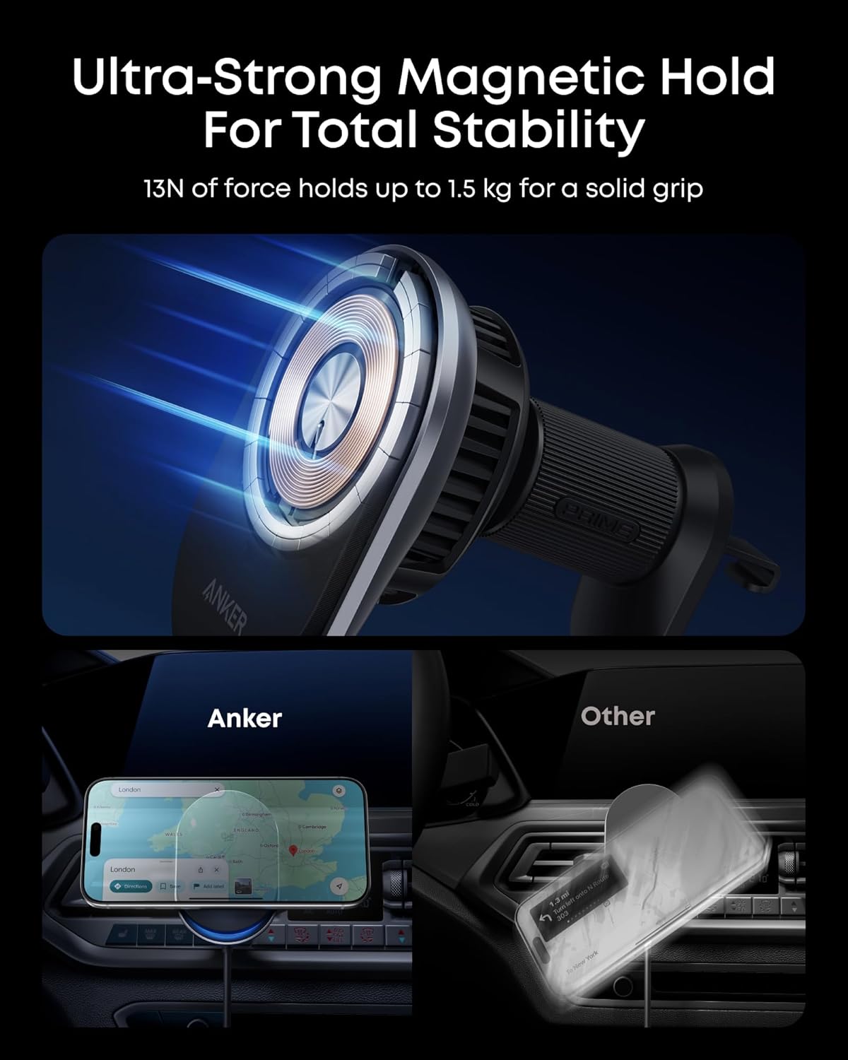 Thumbnail 5 de Anker Prime MagSafe Car Mount