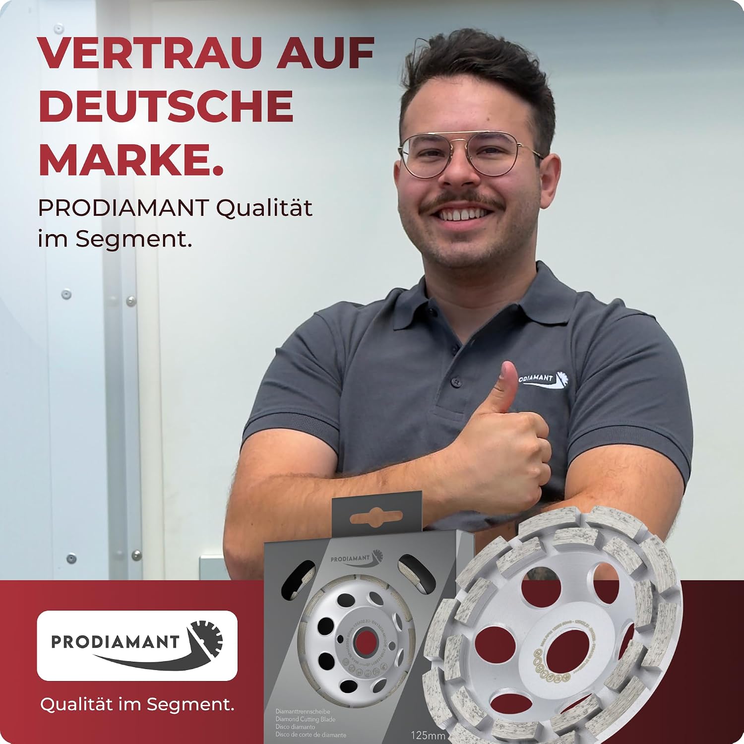 Thumbnail 6 de PRODIAMANT Premium Diamant-Schleiftopf 125 mm