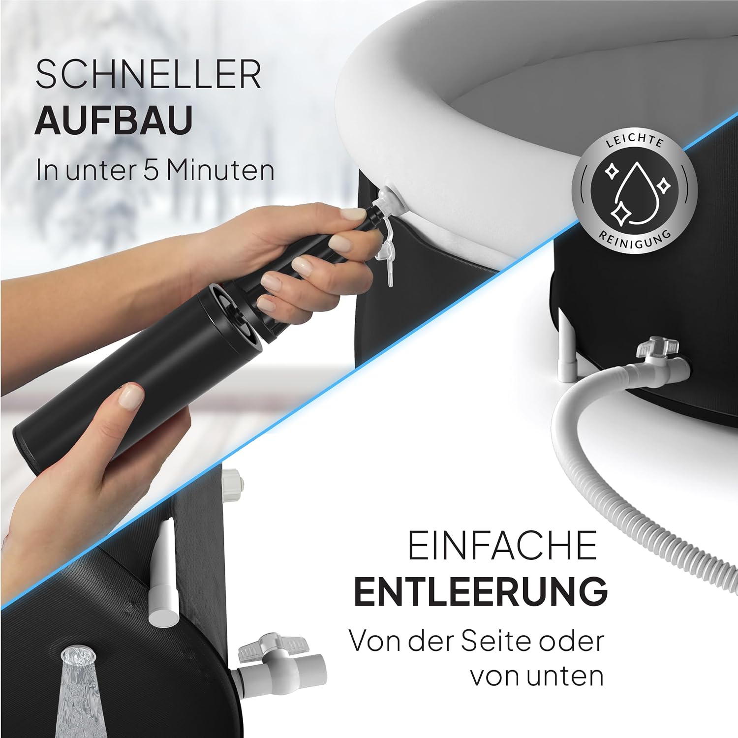 Detalle de Eishelden Premium Eisbad 80 cm Ø XL
