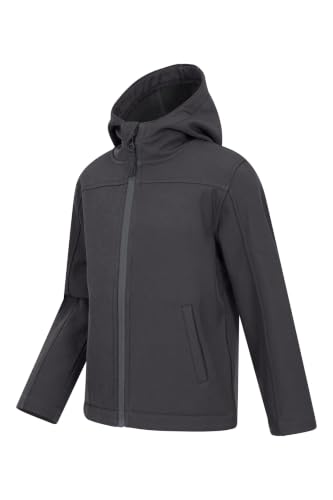 Thumbnail 6 de Mountain Warehouse Exodus Kids Softshell Jacket – Breathable, Showerproof, Fleece‑Lined Childrens Coat