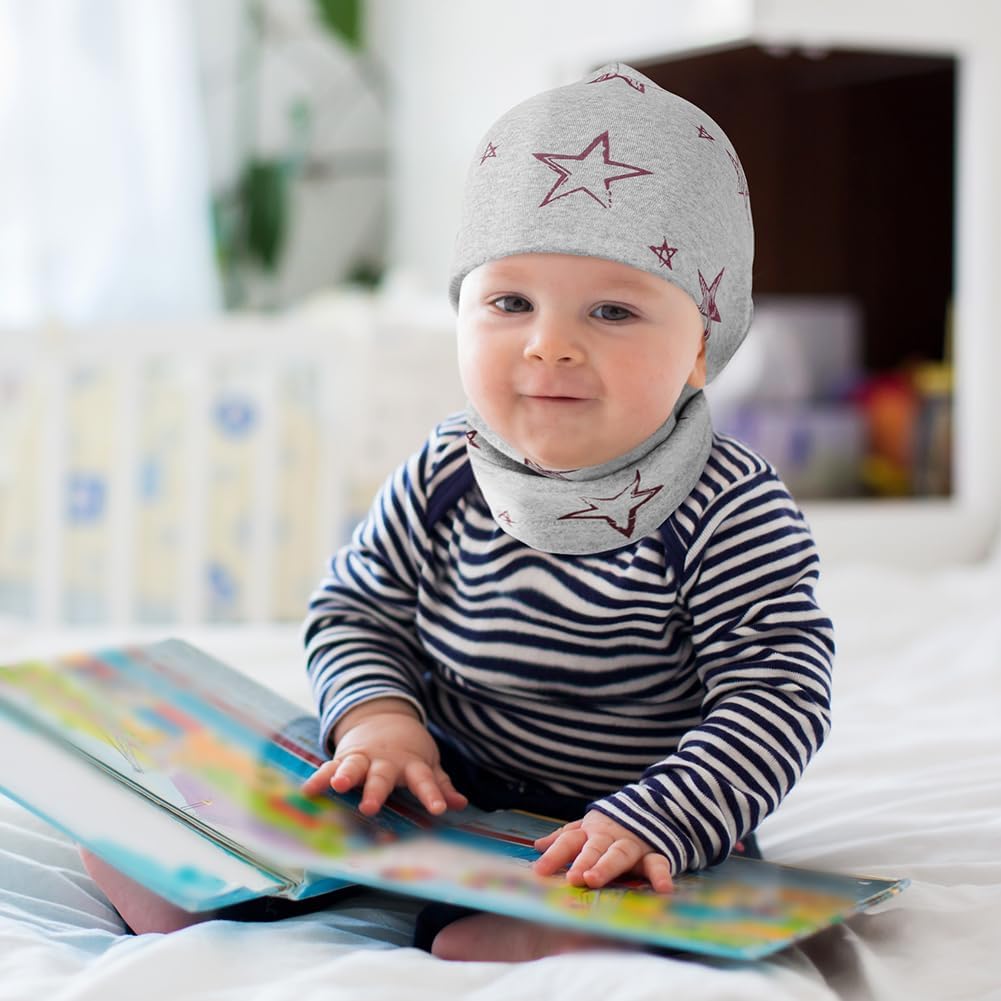 Thumbnail 6 de Aolso Cappellino con sciarpa a anello per bambini 2–5 anni