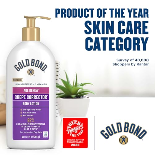 Detalle de Gold Bond Age Renew Crepe Corrector Body Lotion, 14 Oz