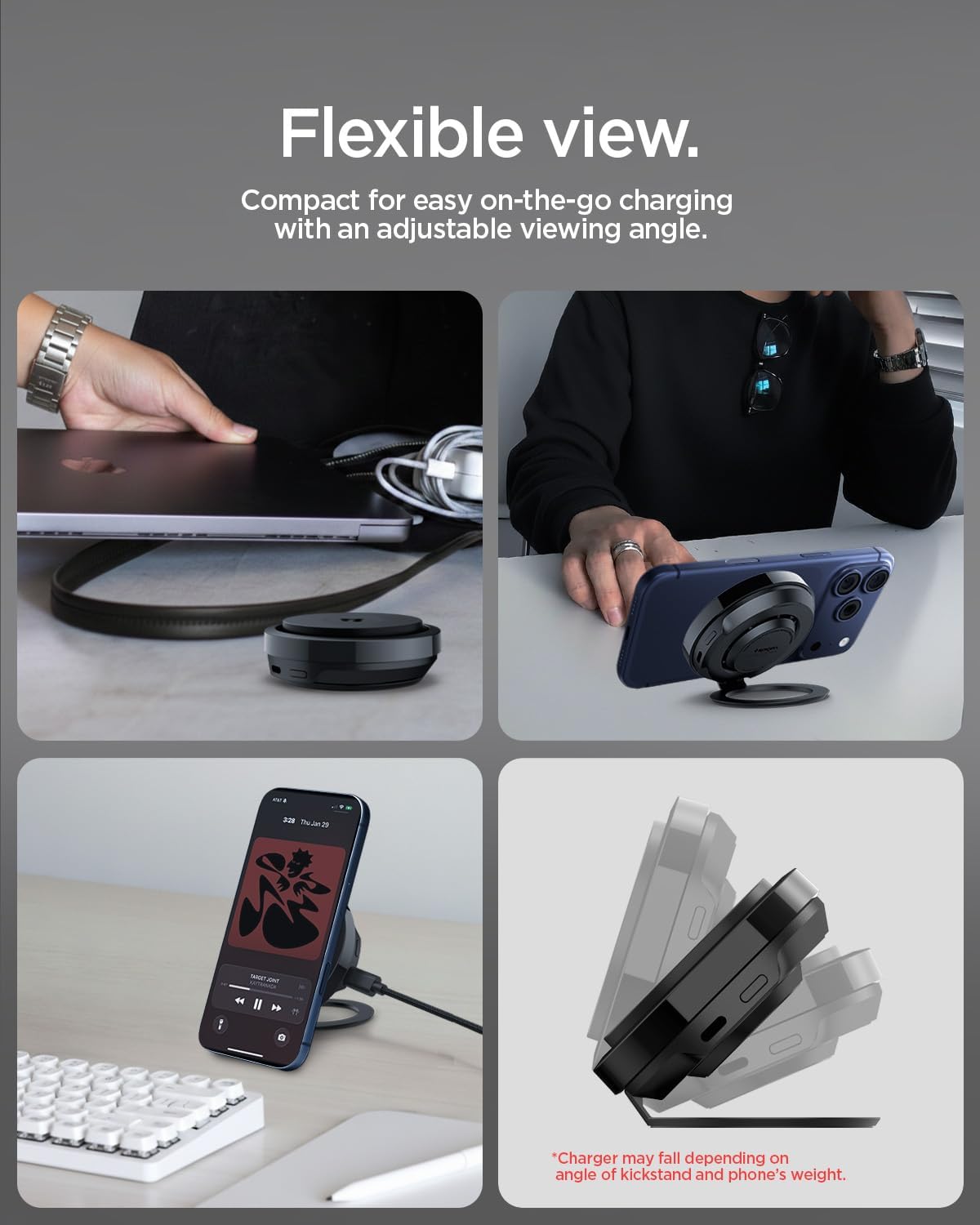 Thumbnail 5 de Spigen OneTap Pro3 CryoMax Qi2 15W : charge sans fil MagSafe rapide avec refroidissement