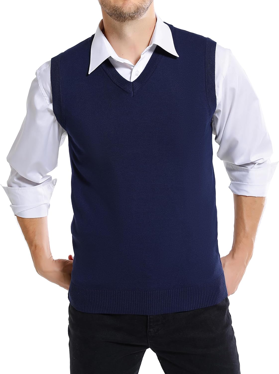 Thumbnail 1 de Sykooria Gilet Maglione Uomo Scollo V