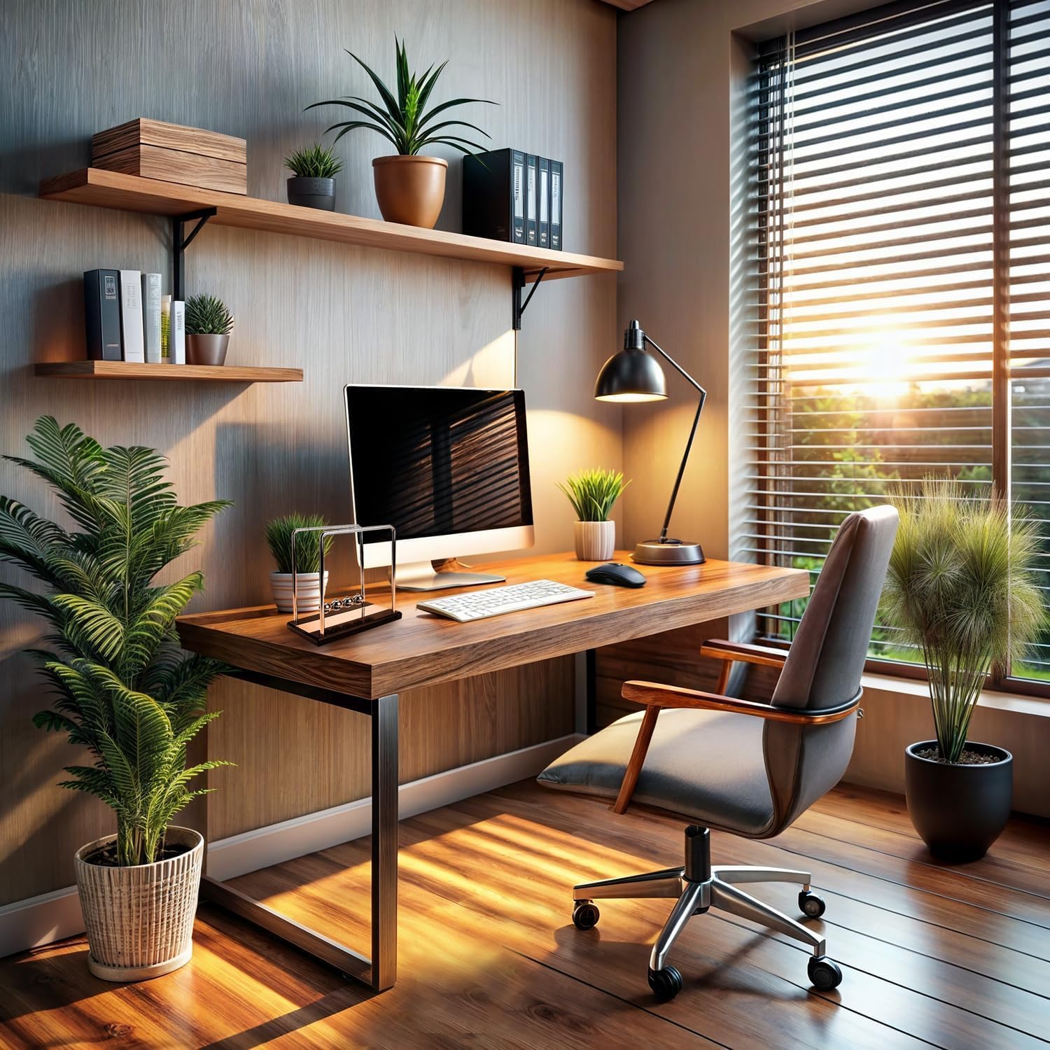 Thumbnail 5 de Pendule à Billes Newton 18 cm – Relaxation Physique, Décoration de Bureau Classique