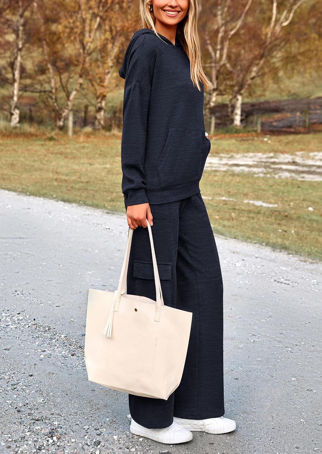 Thumbnail 2 de PRETTYGARDEN 2-Piece Hoodie Tracksuit