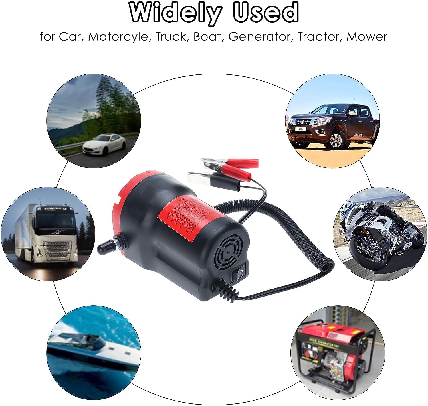 Thumbnail 2 de FreeTec 12V 60W Oil Change Pump