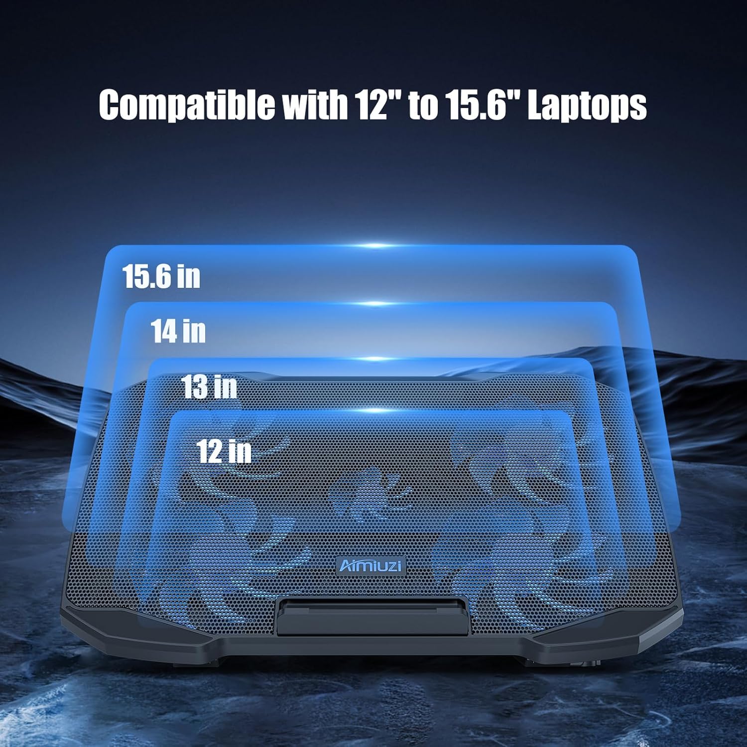 Thumbnail 4 de AIMIUZI Laptop Cooling Pad 15.6-inch