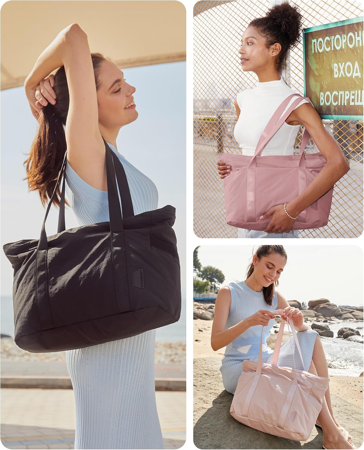 Thumbnail 1 de Bagsmart Tote Bag 24L Zip Work Tote