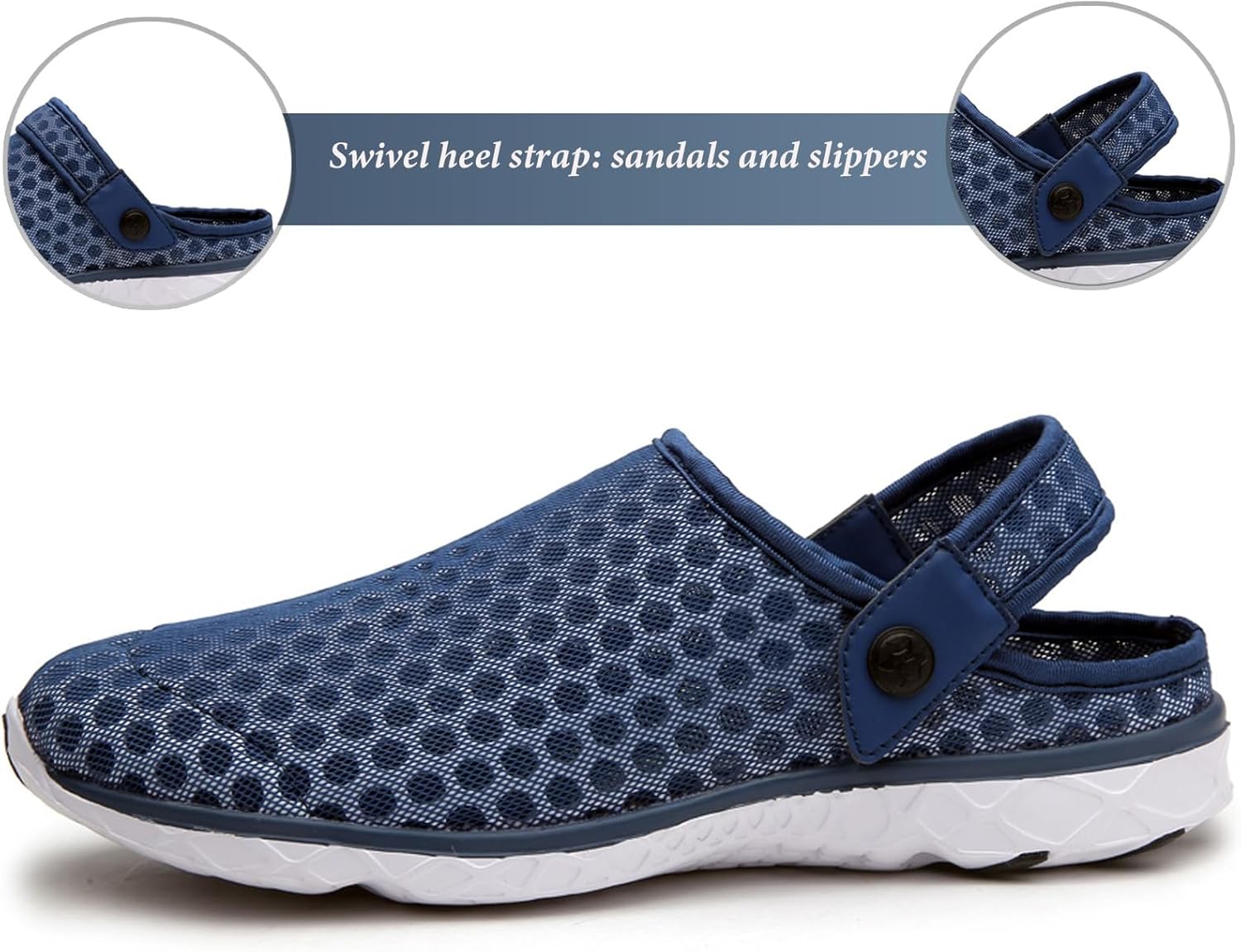 Thumbnail 2 de Gaatpot Unisex Clogs Hausschuhe aus atmungsaktivem Mesh – rutschfeste Sommer-Pantoletten (36–48)
