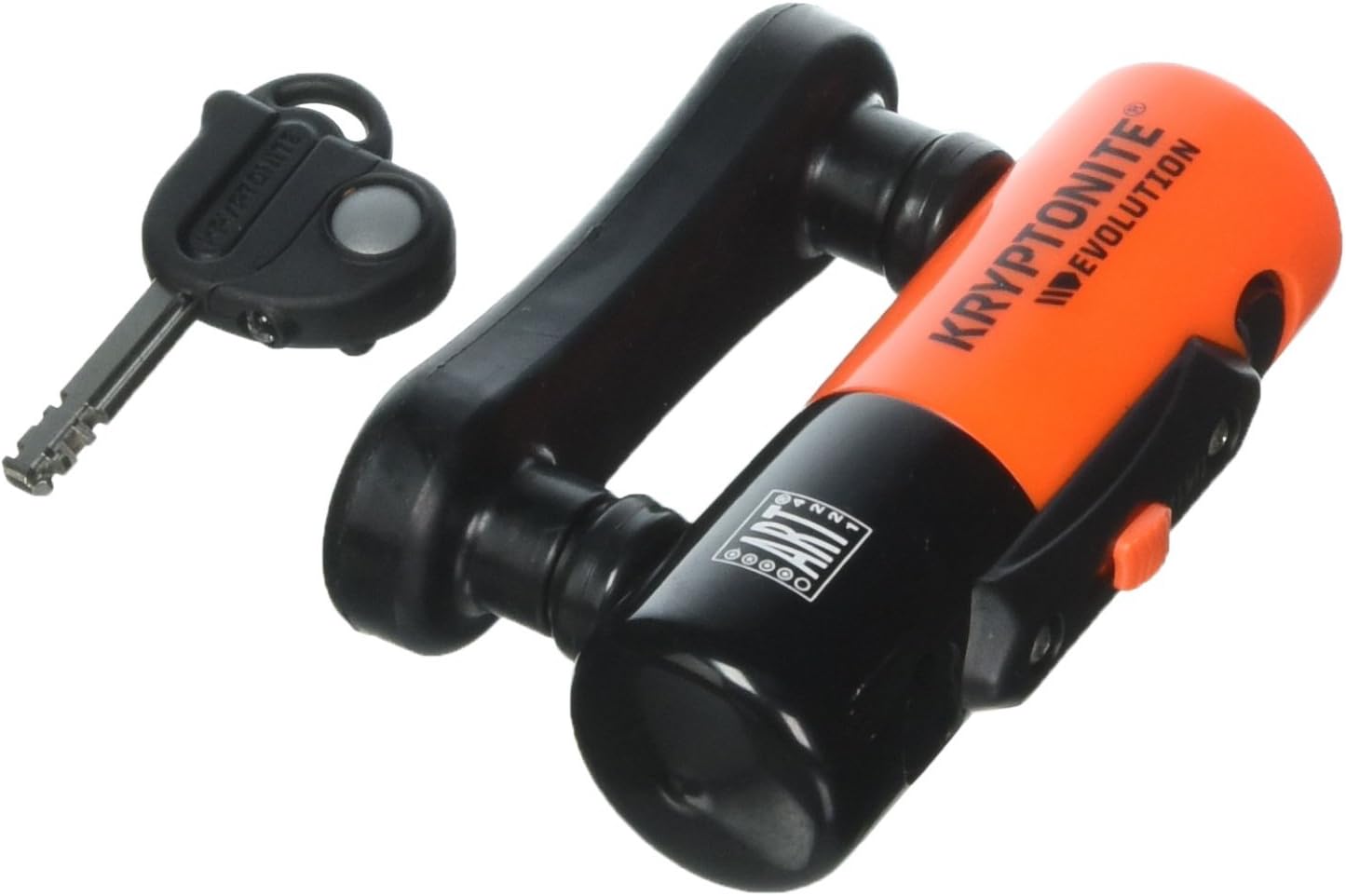Thumbnail 1 de Kryptonite Lucchetto Disco Evolution con custodia e cavo Reminder, arancione (12 mm x 100 cm)