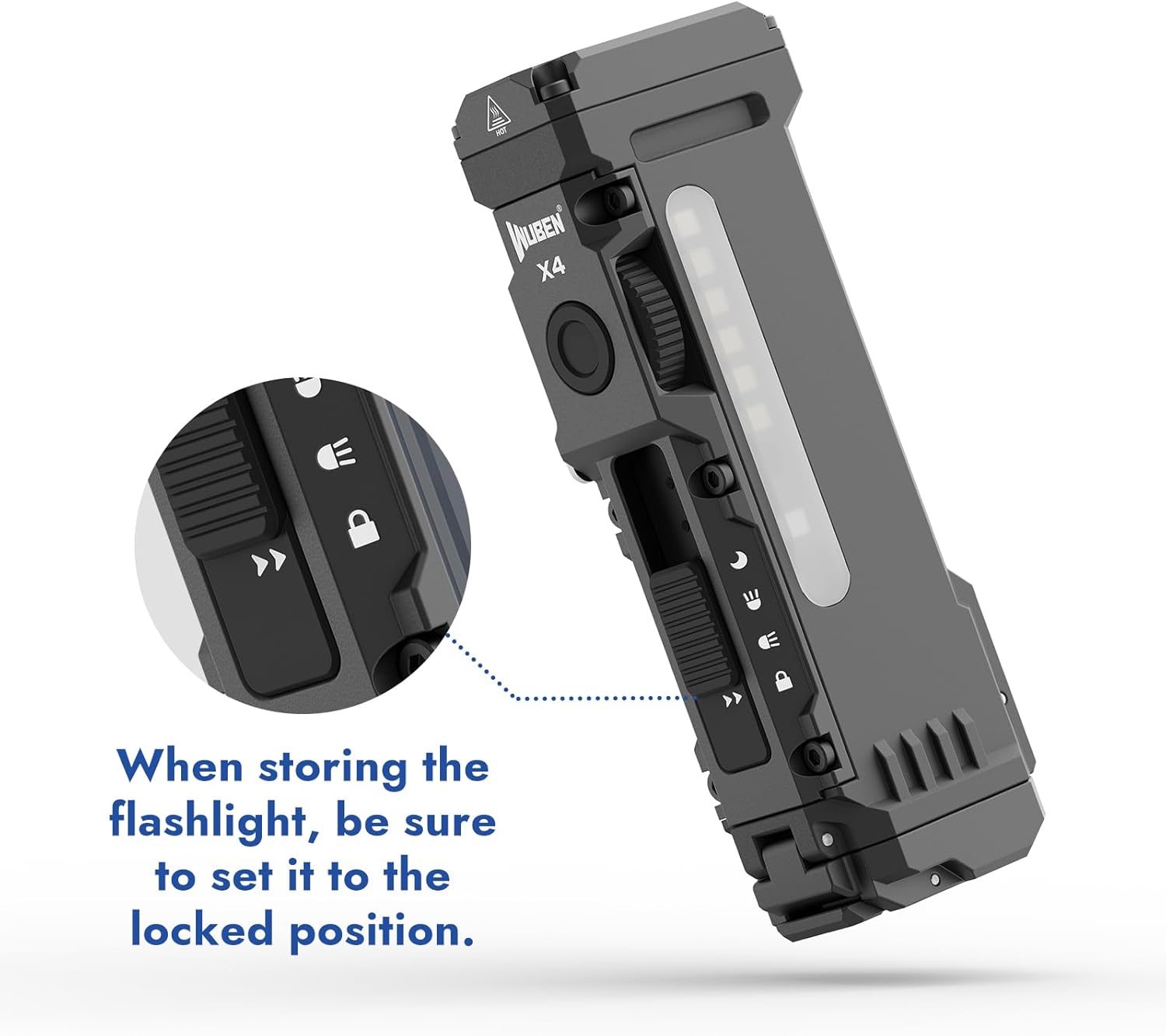 Thumbnail 6 de WUBEN AC3 Diffuser Cap for X2Pro/X4 Flashlight 🏕