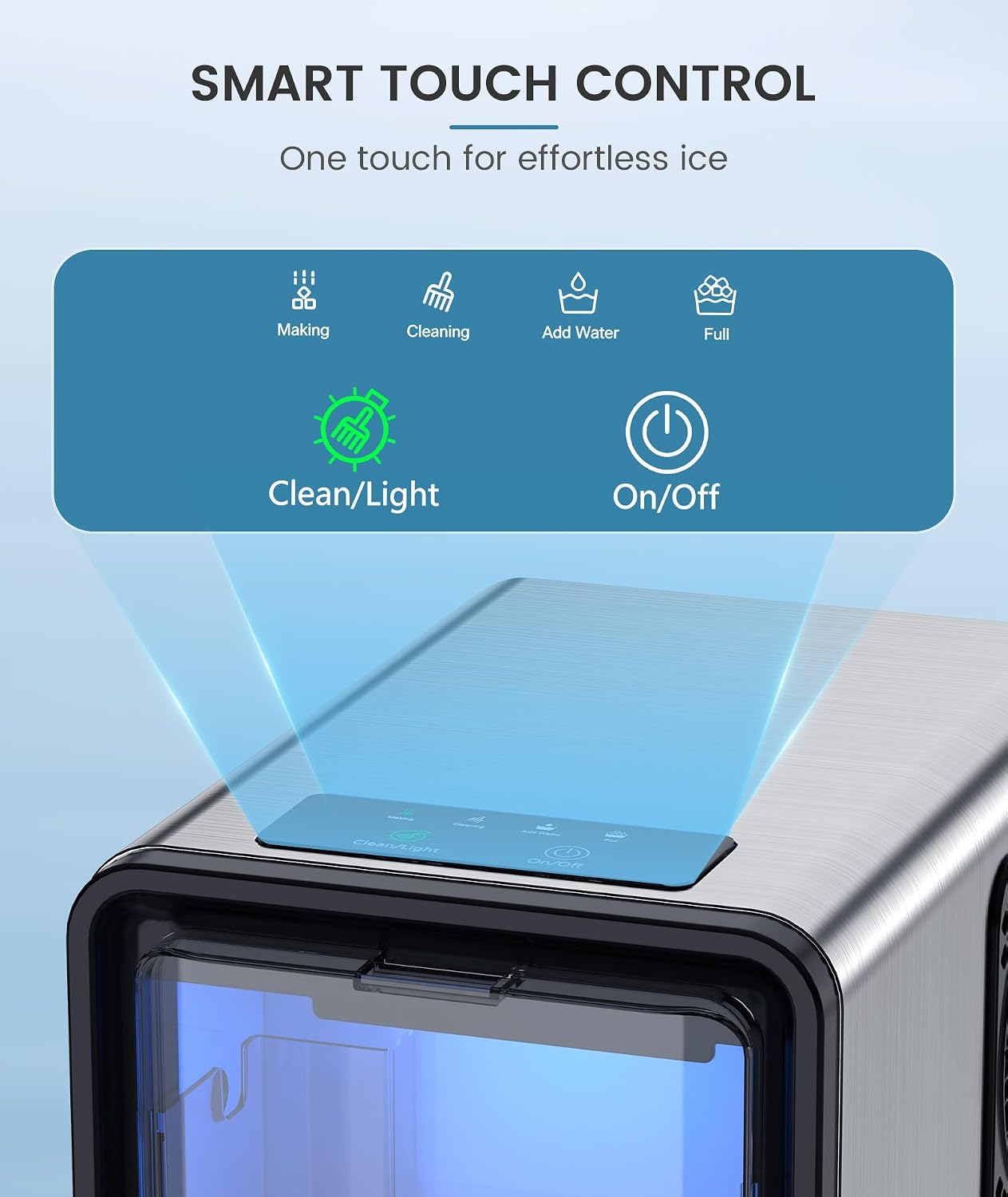 Thumbnail 5 de Electactic BS-303 Nugget Ice Maker, 35 lb Daily Output, Auto Refill