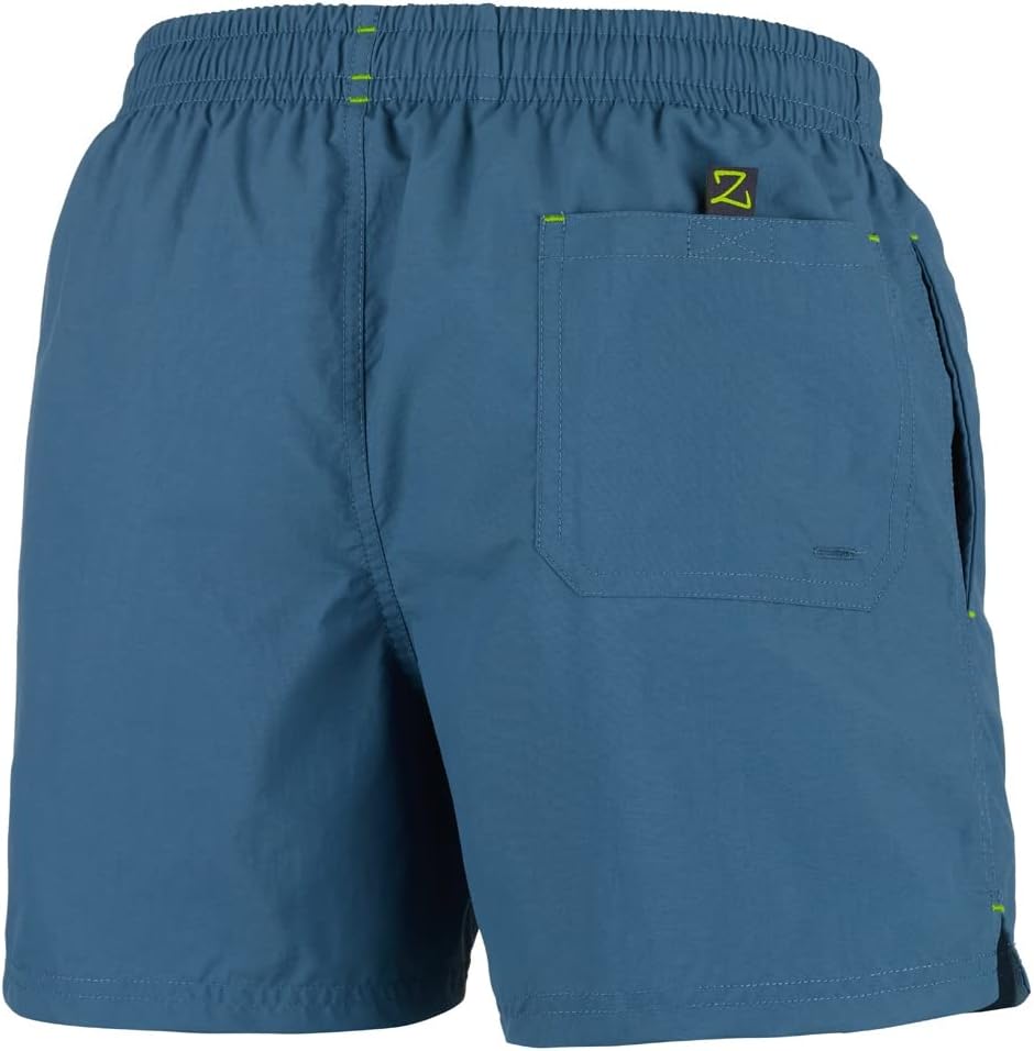 Detalle 2 de Zagano Herren Badehose schnelltrocknend mit Tunnelzug und Mesh-Einsätzen (S–6XL)