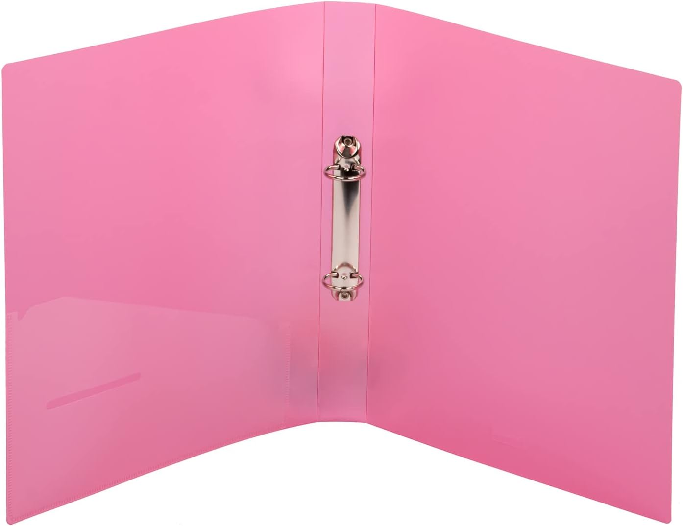 Detalle 2 de Idena 224334 A4-ringpärm med två ringar, rosa PP-plast