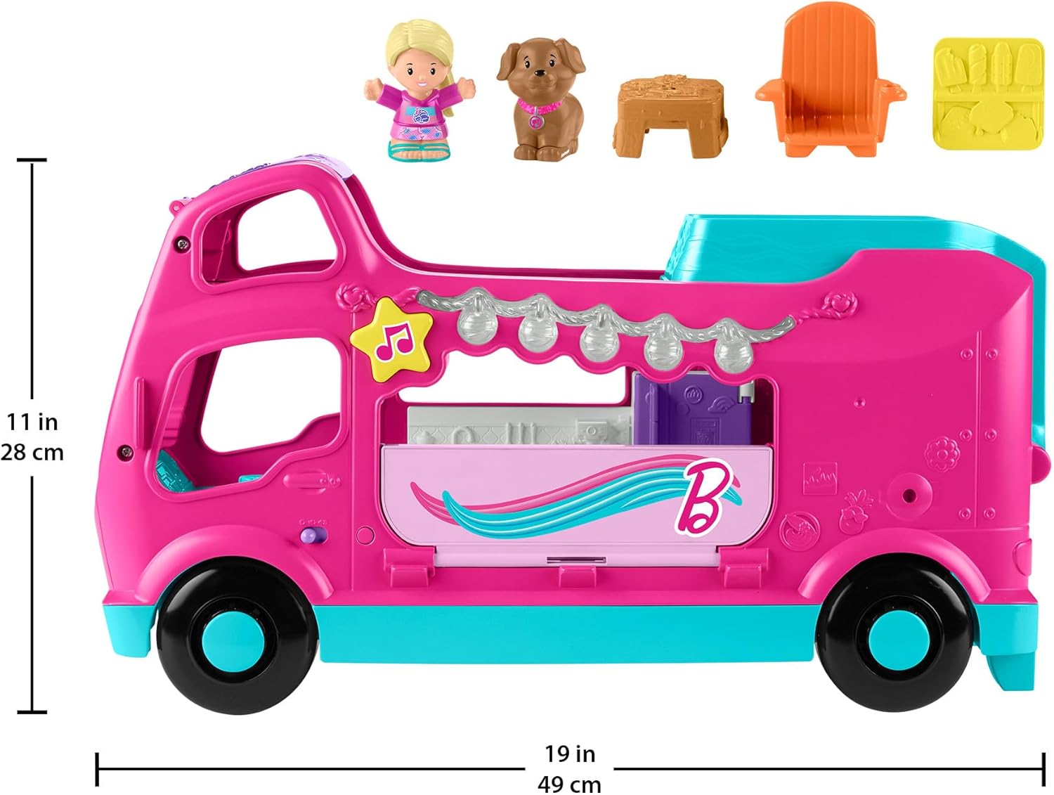Detalle 2 de Fisher-Price Little People Camper 18 mesi