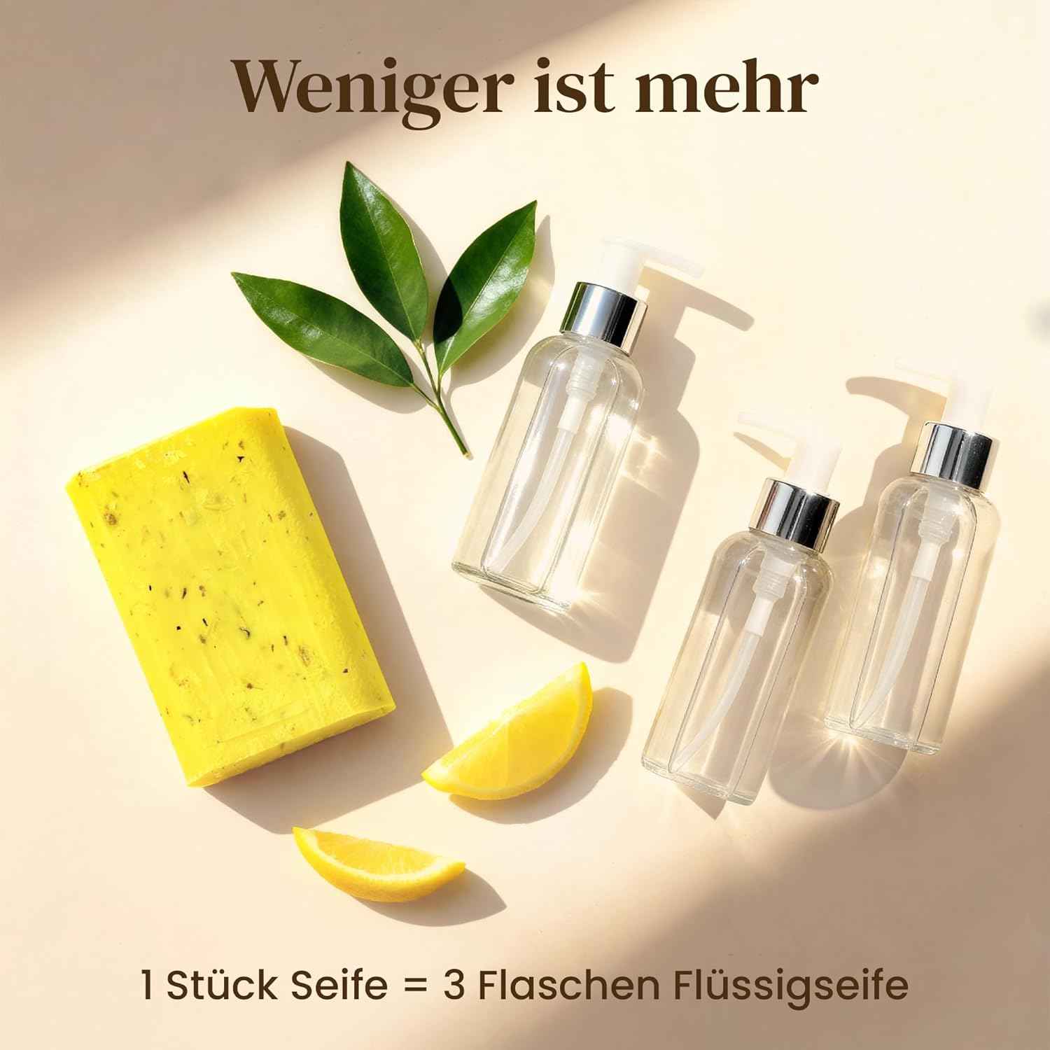 Detalle de Dungl Schmied Zitronen-Minze Seife – Handgemacht, 100g, vegan & palmölfrei