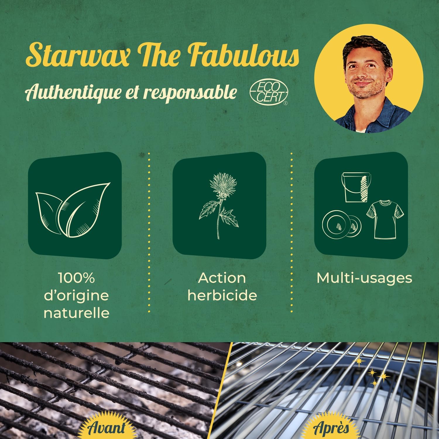 Thumbnail 2 de STARWAX THE FABULOUS Vinaigre Blanc Ménager 9,5° – 6 L | Multi-usage et 100% naturel