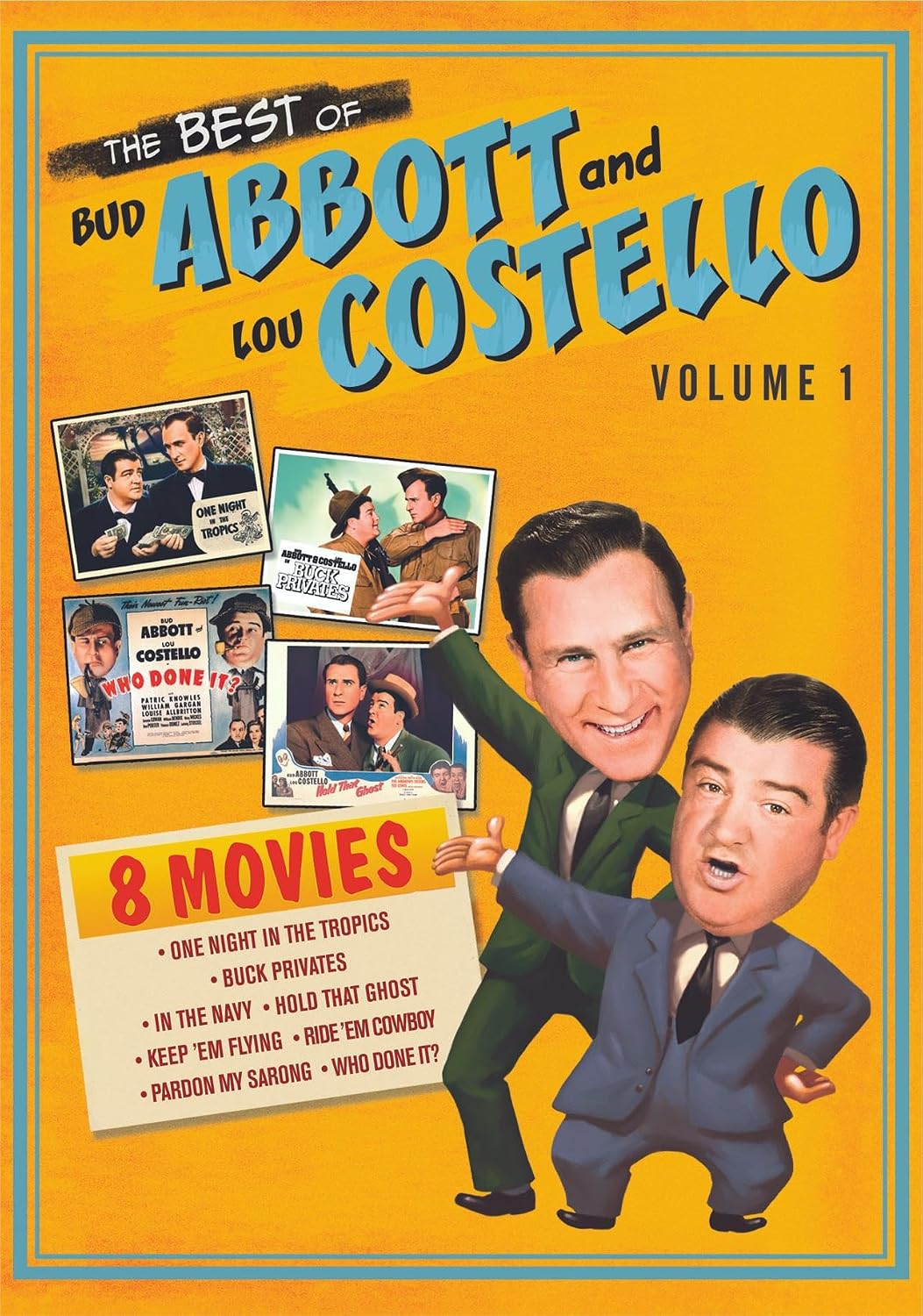 Detalle de The Best of Bud Abbott and Lou Costello: Volume 1 DVD Collection