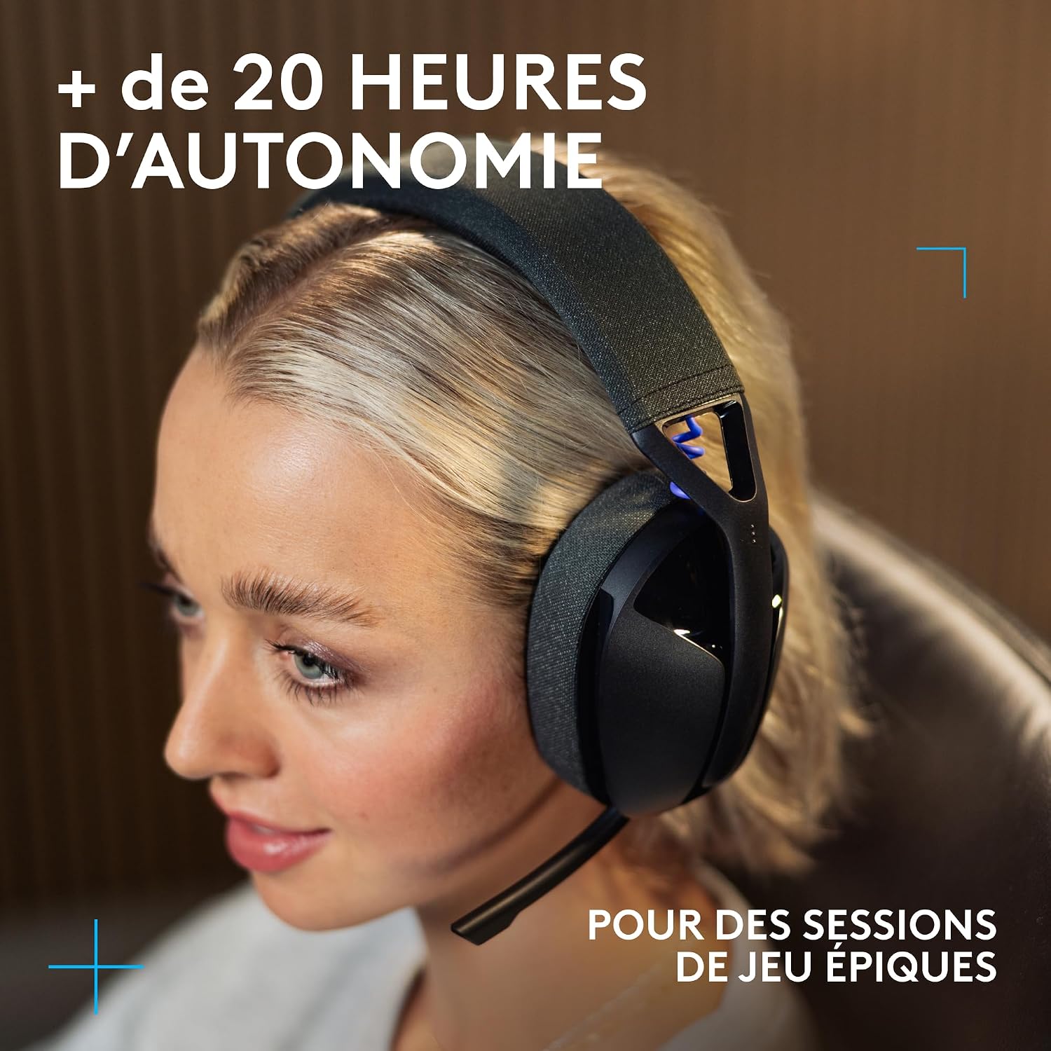 Thumbnail 6 de Logitech G G321 Lightspeed: casque gaming Bluetooth sans fil – confort léger et performance fiable