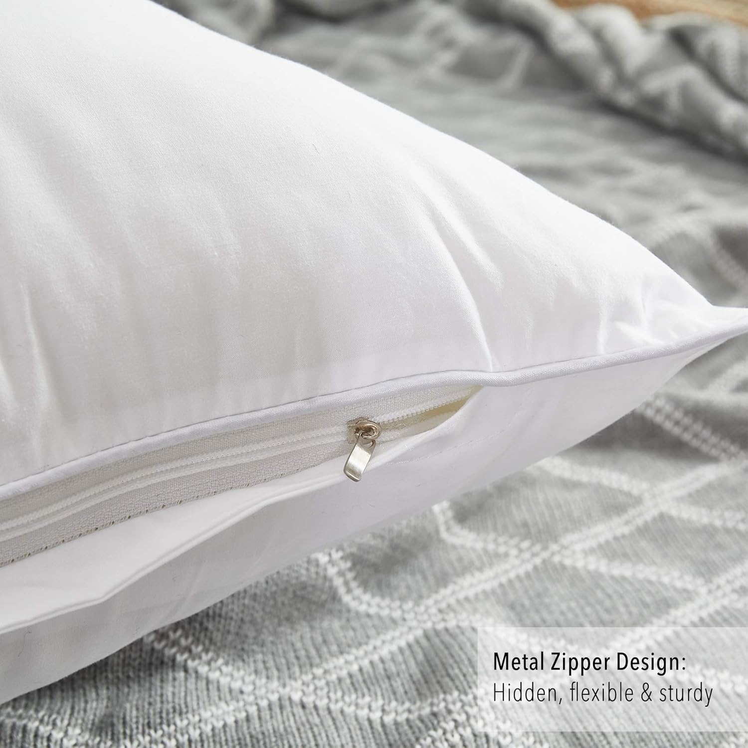 Detalle 2 de Oubonun 22 x 22 Pillow Inserts 22-inch set ๐