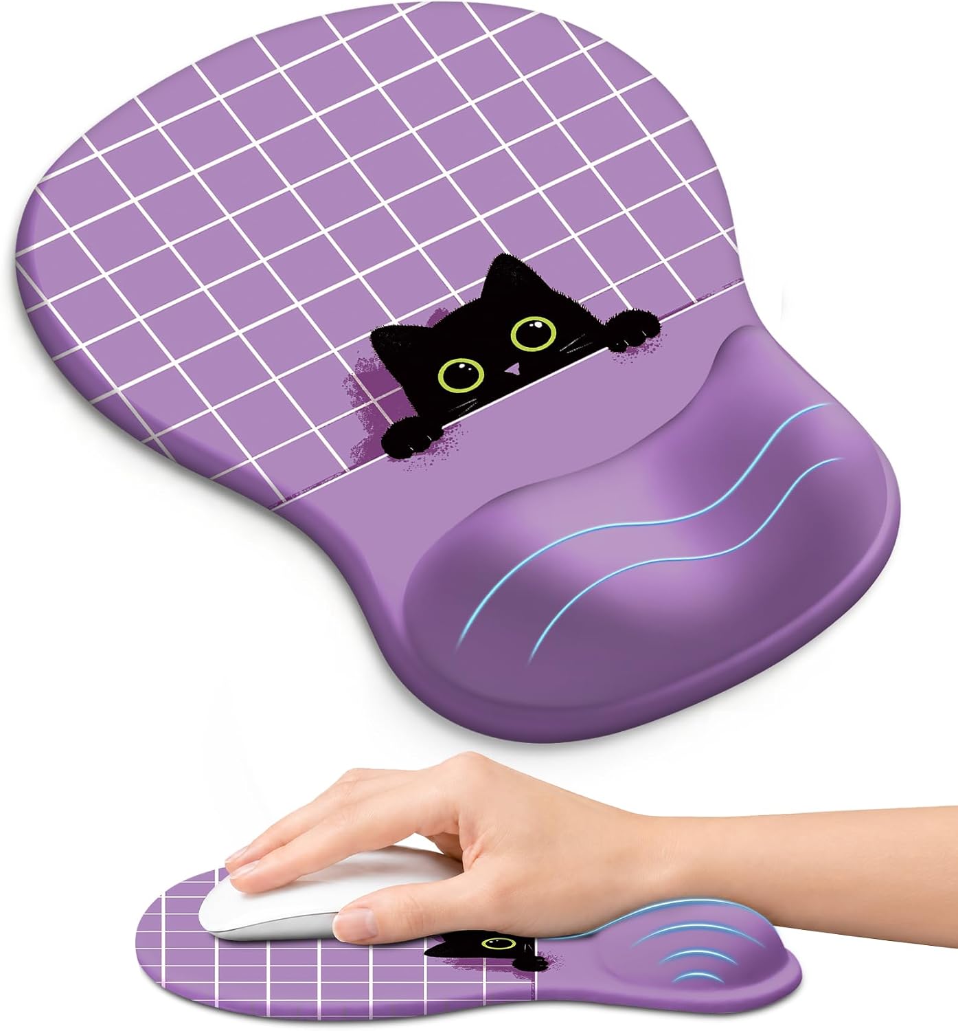 Detalle de ZapDesk Ergonomic Mouse Pad, 10.2 x 7.6 in